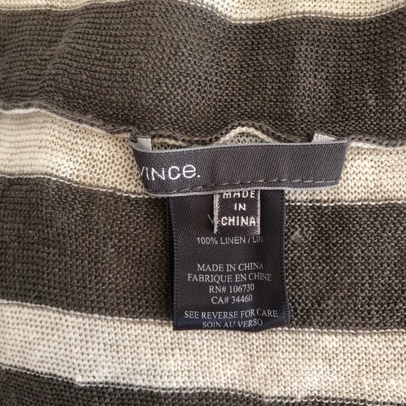 NWOT Vince Linen Cowl Scarf - Picture 4 of 6